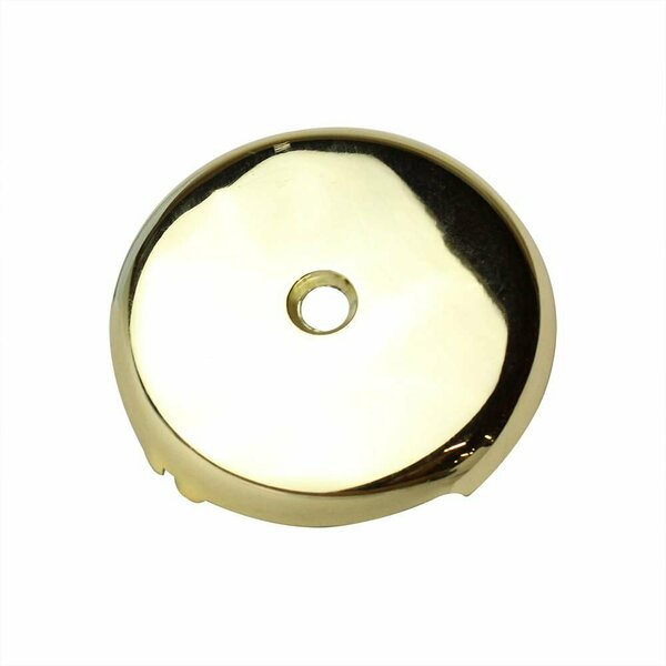 Thrifco Plumbing Polished Brass  1 Hole Face Plate 4402213